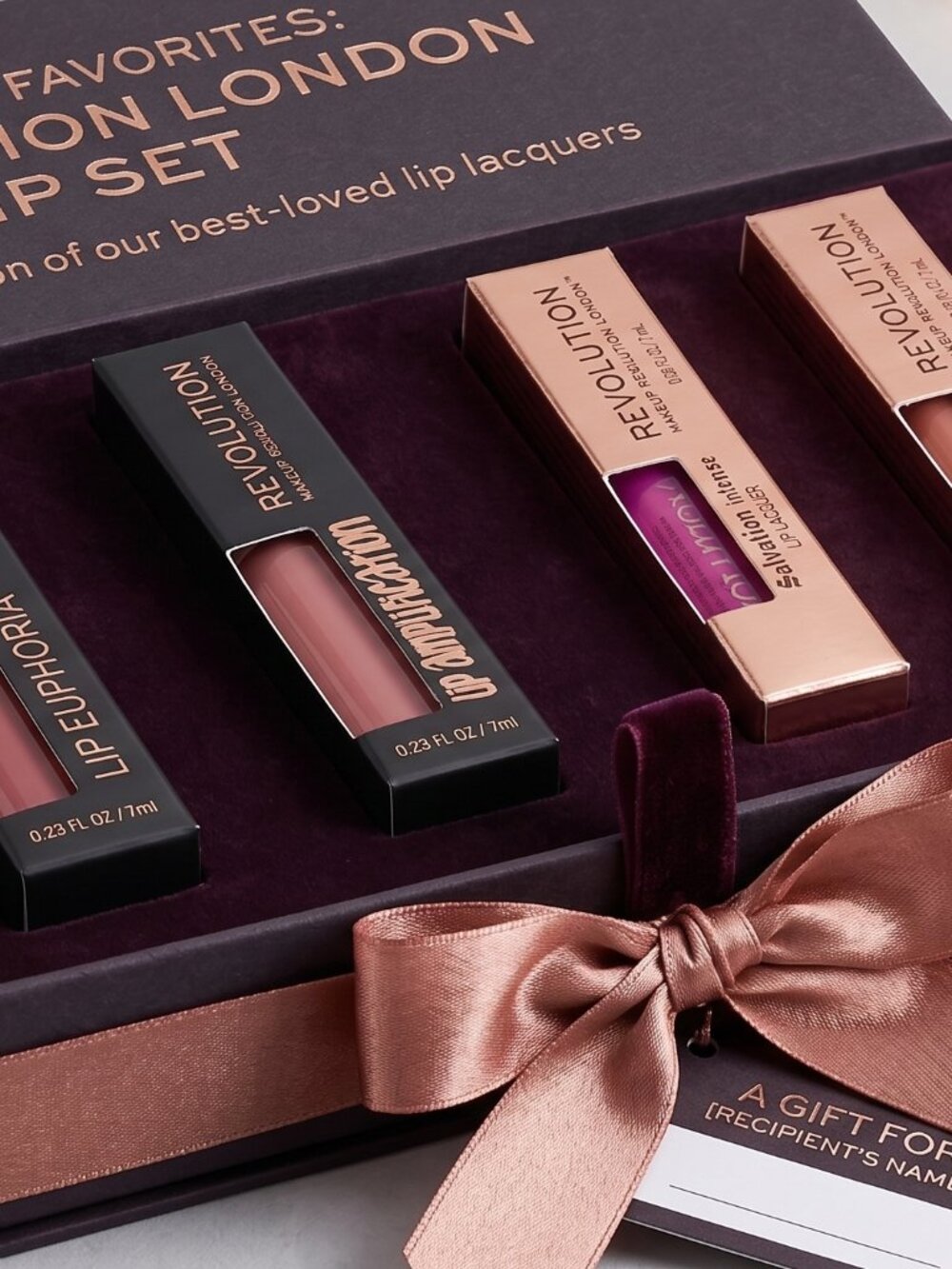 4 PC Makeup Revolutions Lip Bundle